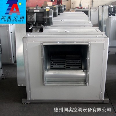 批发低噪音离心风机箱3C认证排烟风机箱HTFC消防排烟柜式离心风机图4