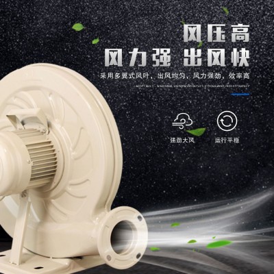 220V鼓风机 炉灶激光雕刻木工排烟机 冲气城堡中压离心风机图2