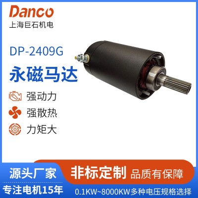 供应直流永磁有刷电机DP-2409G马达ATV/UTV绞盘电机DC永磁电机图2