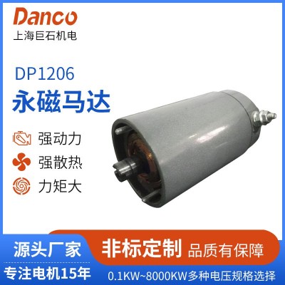DP-1206永磁马达永磁有刷电机12v微型直流电机2500磅绞盘电机图2