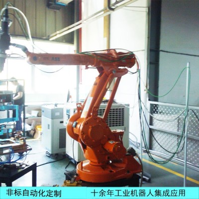 火焰焊点焊机械手 检测上下料机器人自动化 工业设备工装夹具集成图2