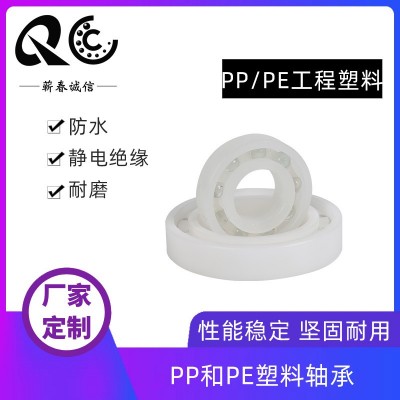 现货批发防水高速工程轴承POM6000材料系列 塑料轴承图2