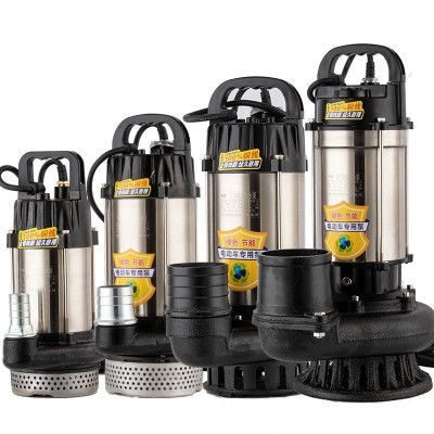 不锈钢无刷智能直流12v潜水泵高扬程48V60V72v电瓶车 抽水大流量泵图3