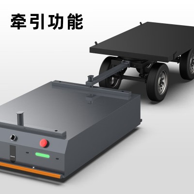 300KG重载AGV智能搬运小车自动运输物流机器人底盘料箱双向周转车图2