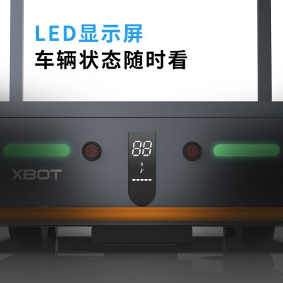 50KG箱体柜式AGV智能搬运小车波峰焊过炉治具两点来回运输机器人图4