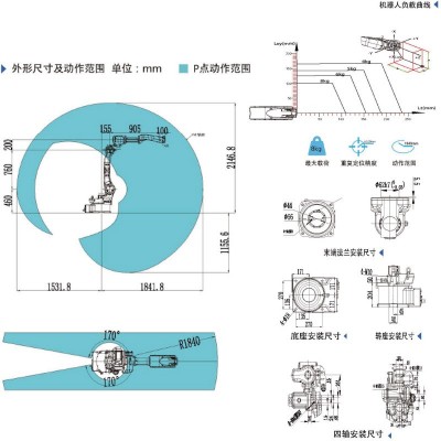 焊接工业机器人6轴焊接机械手置物架焊接机械臂MR08-1840厂家直销图4