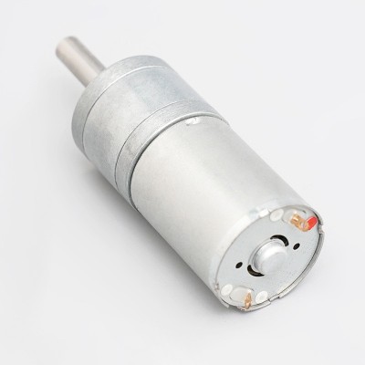 R370减速直流有刷电机 低噪音高速震动马达 智能家电金属齿轮箱图2