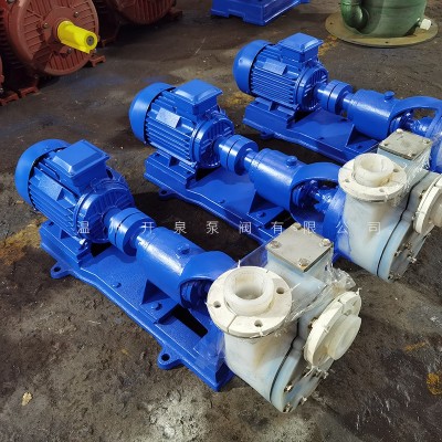 FZB-L耐酸碱氟塑料合金自吸泵化工泵耐腐蚀卧式单级自吸式离心泵图4