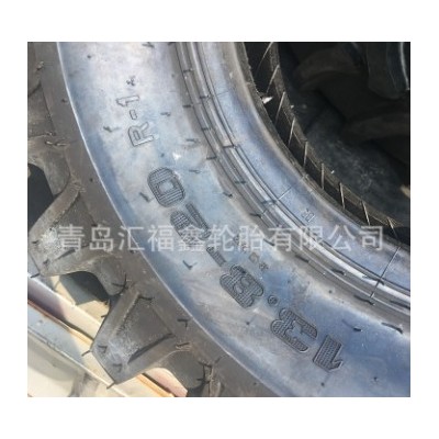 农用人字拖拉机轮胎大棚王拖拉机宽基轮胎 13.8-20图3