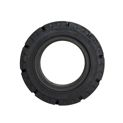 厂家直供叉车实心轮胎28x9-15铁场专用标准胎工程机械橡胶轮胎图2