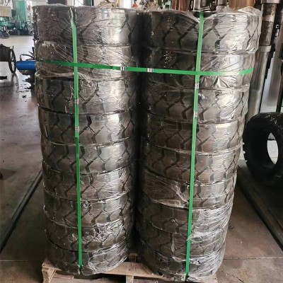 厂家批发叉车实心轮胎400-8实心标准胎工程机械橡胶轮胎叉车专用图2