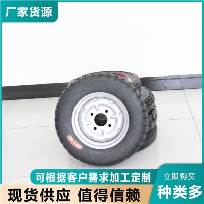踏弗牌400-10型实心轮胎 升降机械 电动三轮平板车轮胎图3
