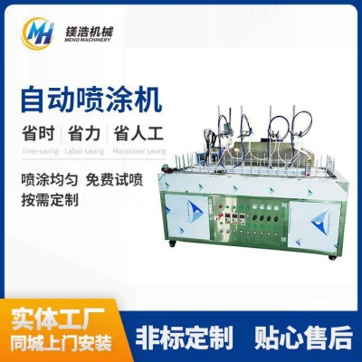 厂家非标上下自动往复机小型喷漆线汽车配件塑胶自动喷涂机可试喷图2