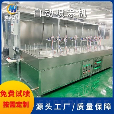 厂家非标上下自动往复机小型喷漆线汽车配件塑胶自动喷涂机可试喷图4