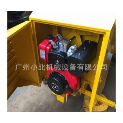 400升柴油混凝土两轮搅拌机 广州出口型柴油滚筒小型移动式搅拌机图5