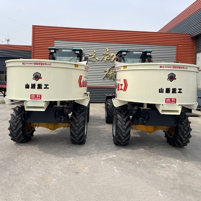 全自动混凝泥土3方 移动运输多功能罐车 平口自装卸混凝土搅拌车图3
