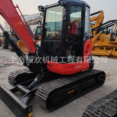 履带挖掘机久保田163-5小型挖掘机果园家用挖土机全地形小钩机图4