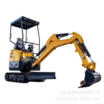 新款微型挖掘机厂家 HT22履带式小沟机农用工程挖土机 小型挖掘机图5
