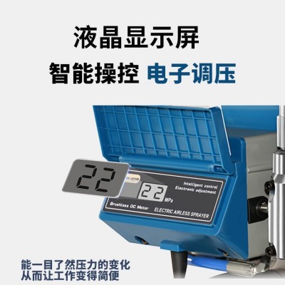 喷涂机瓦格纳无气喷涂机墙面喷漆机家用电动高压大功率喷乳胶漆油漆涂料图4