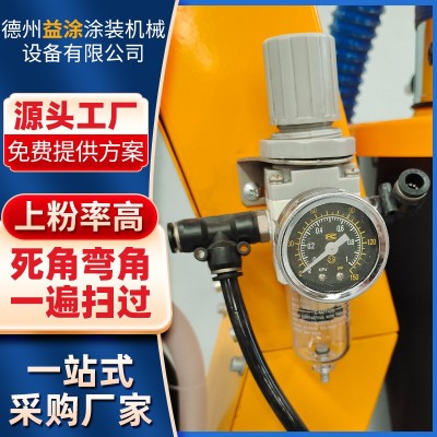 仿金马液晶屏静电喷涂机 厂家供应手动大粉量均匀静电粉末发生器图4