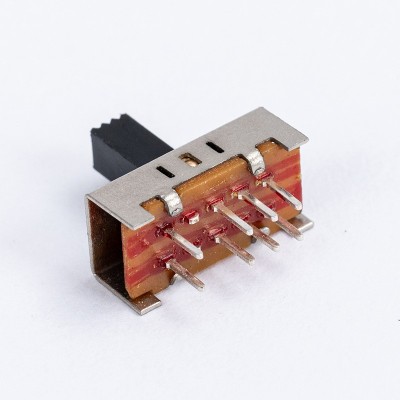 双排立式电源开关插座SS23D15 3挡8脚拨动开关玩具电子波段开关图4
