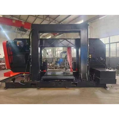 云威数控全新专卖 GB4280 金属带锯床 液压半自动 高精度锯切 性价比高图2