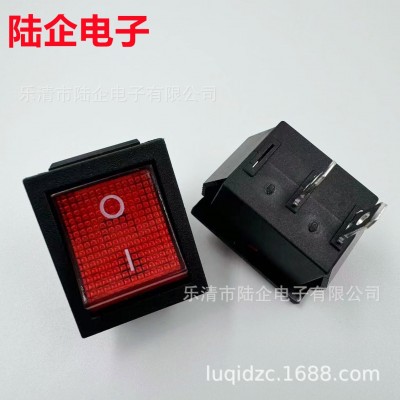 船型开关KCD4 中2脚2档大电流翘板开关25*31船形开关图3