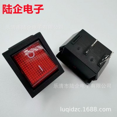 船型开关KCD4 中2脚2档大电流翘板开关25*31船形开关图2