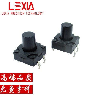 高品质防水轻触开关 IP67 12*12插件系列H=4.3-18mm 轻触按键开关图2