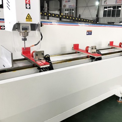 工业铝合金型材数控钻铣机铝长条材料3米加工行程数控钻铣床图3