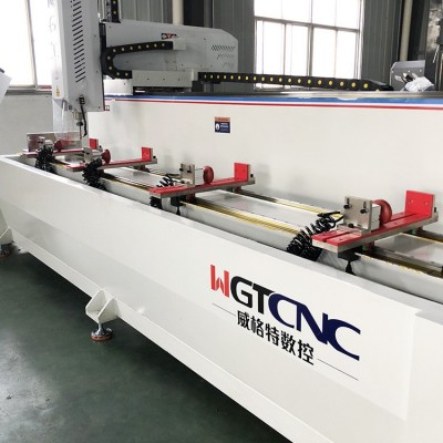 工业铝合金型材数控钻铣机铝长条材料3米加工行程数控钻铣床图2