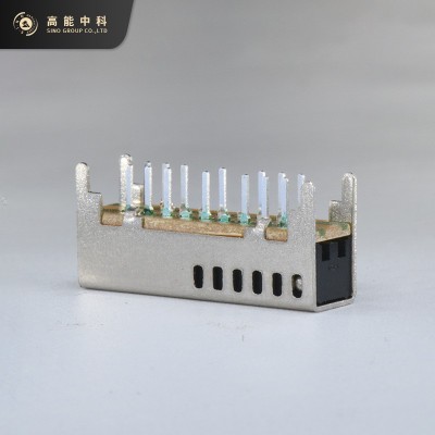 工厂直供拨动开关SK-26D02-GX 两刀六挡双排侧插横拨开关图4