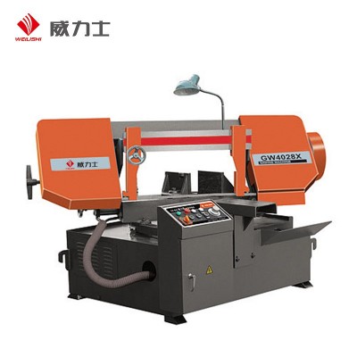 供应威豹/威力士GW4028X角度带锯床数控锯床卧式带锯床带锯条图3