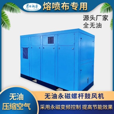 90kw螺杆鼓风机22kw 55kw 132kw工业级无油螺杆鼓风机污 水处理用图3