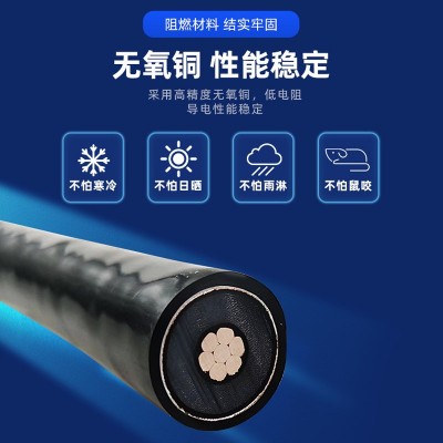 郑网yjv22铜芯高压电缆一芯三芯国标铠装铜芯电线10KV电线电缆yj图2
