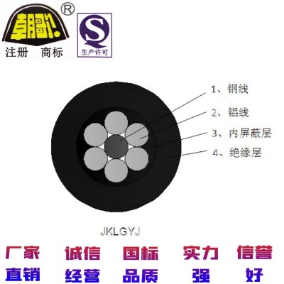 架空绝缘电缆 高压 JKLGYJ-10KV-1X240/30 现货销售图3