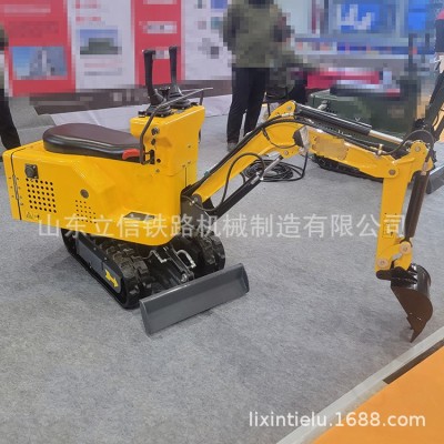 微型挖掘机 微型工程用挖土机 履带式迷你挖掘机图2