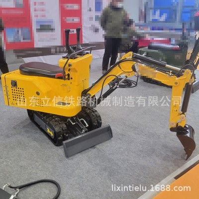 微型挖掘机 微型工程用挖土机 履带式迷你挖掘机图3