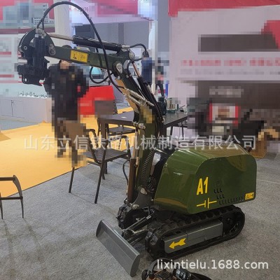 微型挖掘机 微型工程用挖土机 履带式迷你挖掘机图4