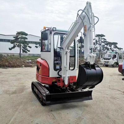 山地果园钩机 农用2.6吨小挖机梯田开荒小型挖掘机履带小型挖机图3