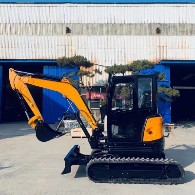 35型小挖机 果园种植小型挖掘机绿化工程挖土农用履带小型挖掘机图3