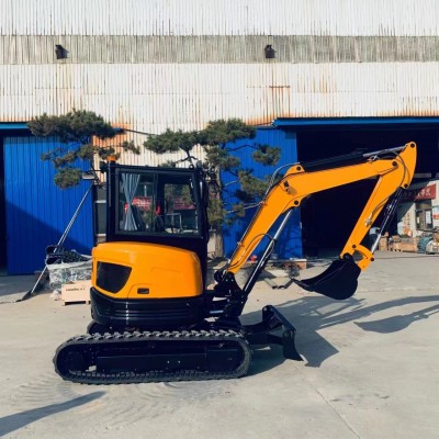 35型小挖机 果园种植小型挖掘机绿化工程挖土农用履带小型挖掘机图2