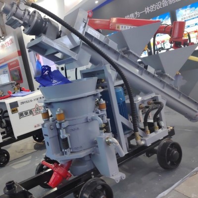 JPS7I-L矿用混凝土喷射机自动上料喷浆机湿喷机干喷机喷锚机图2