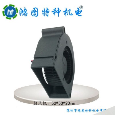 散热风扇 宽口5020鼓风机 大风量 超静音5V12V24V 微型投影仪专用图4