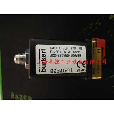 burkert宝德三通电磁阀6014 C 2.0 FKM G1/4宝得气体阀00501267图3