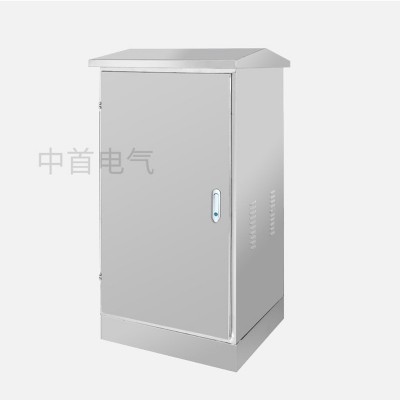 定制室外不锈钢网络机柜12u42u交换机功放弱电设备户外防雨水机柜图4