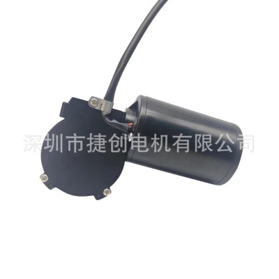 D63直流减速电机静音大功率大扭矩雅黑情趣炮机马达电机100W280转图3