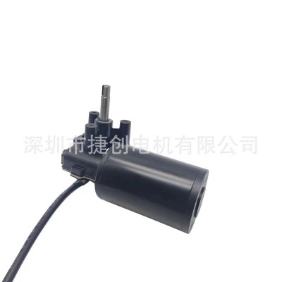 D63直流减速电机静音大功率大扭矩雅黑情趣炮机马达电机100W280转图5