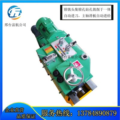 龙门铣床镗铣动力头重切削镗铣头自动进刀15kw滑轨铣头直角铣头图2