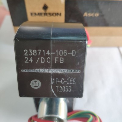 ASCO原装正品全系列产品 电磁阀线圈238714-106-D图2